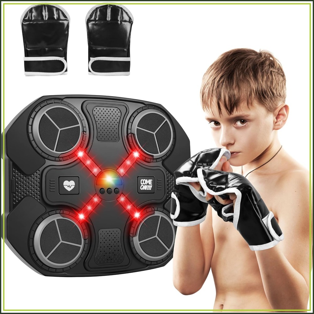 Led Gloves Music - Máquina de Boxe Musical Inteligente com
