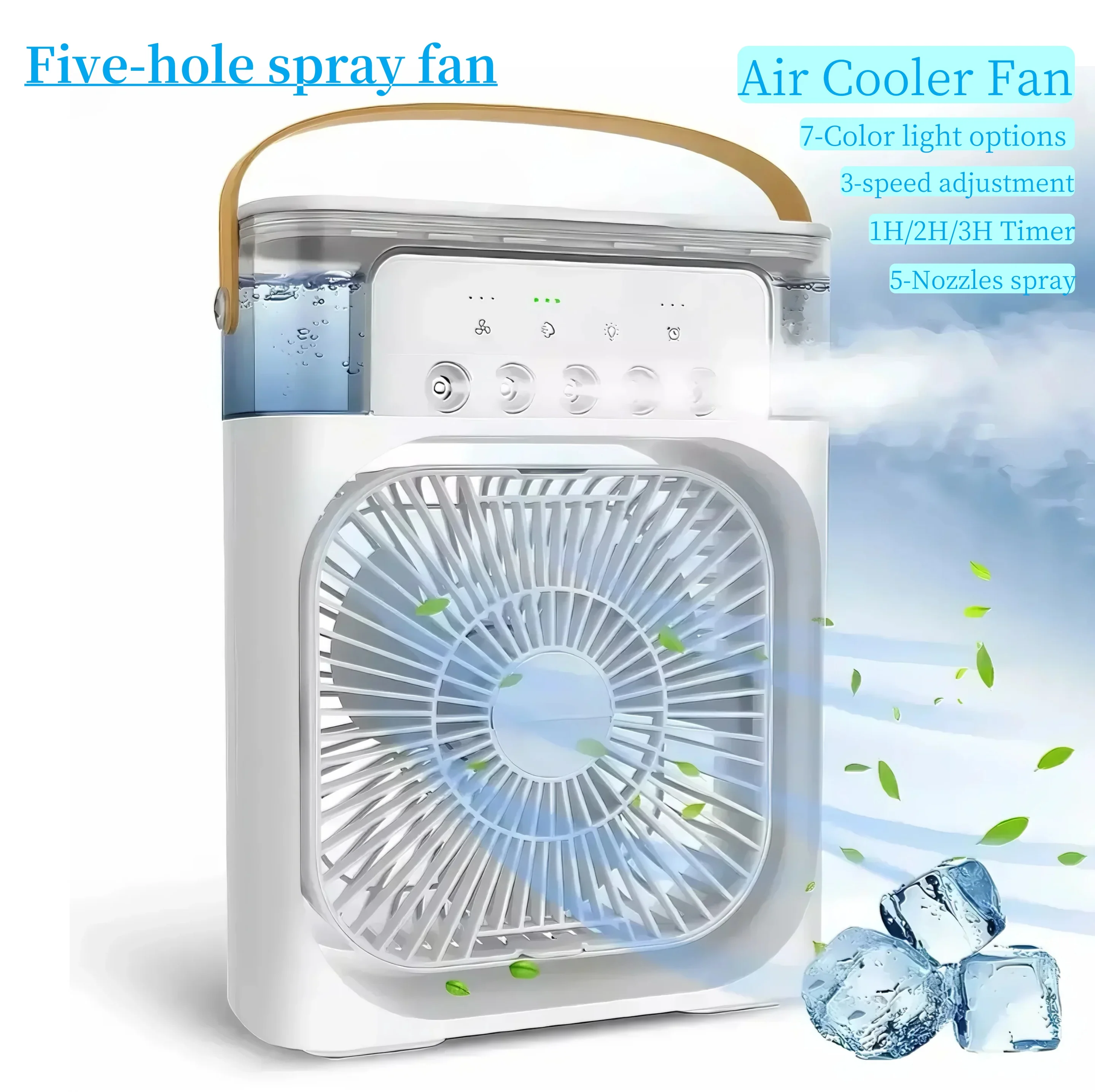Electronics Gadgets For Home - 3 em 1 ventilador umidificador portátil