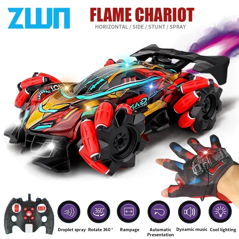 Led Gloves Music - F2 rc drift carro com música
