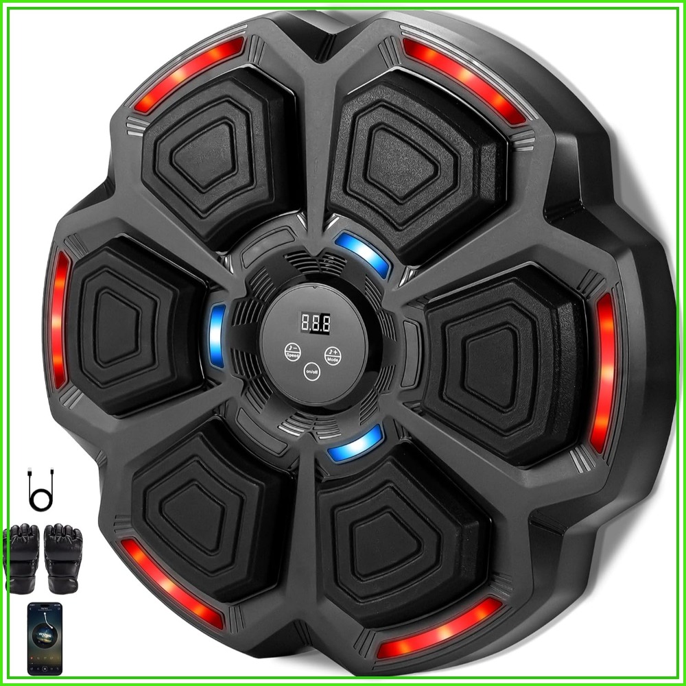Led Gloves Music - Máquina de Boxe Musical Interativa com