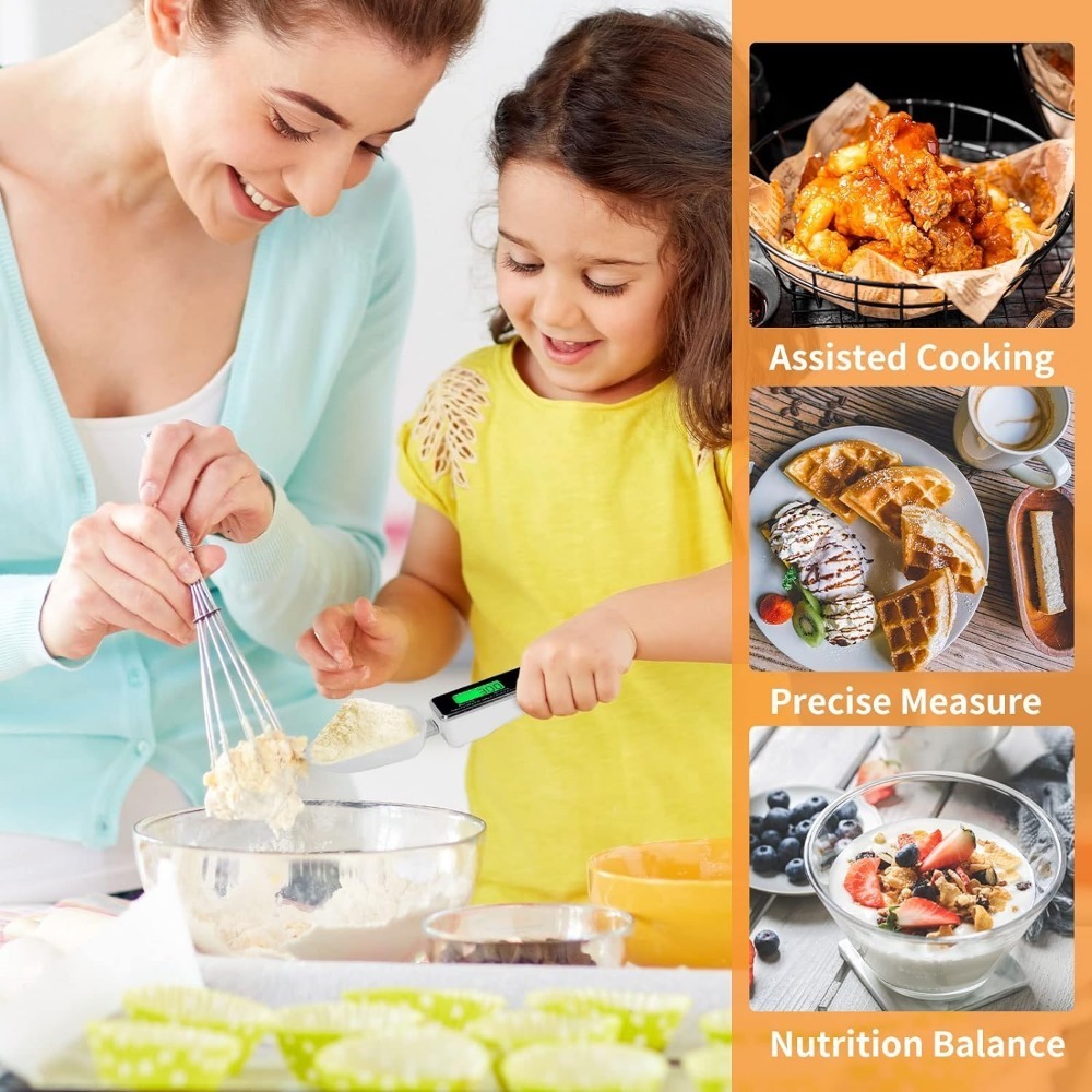 Colher de balança de cozinha e - Electronics Stuff avaliação e preço