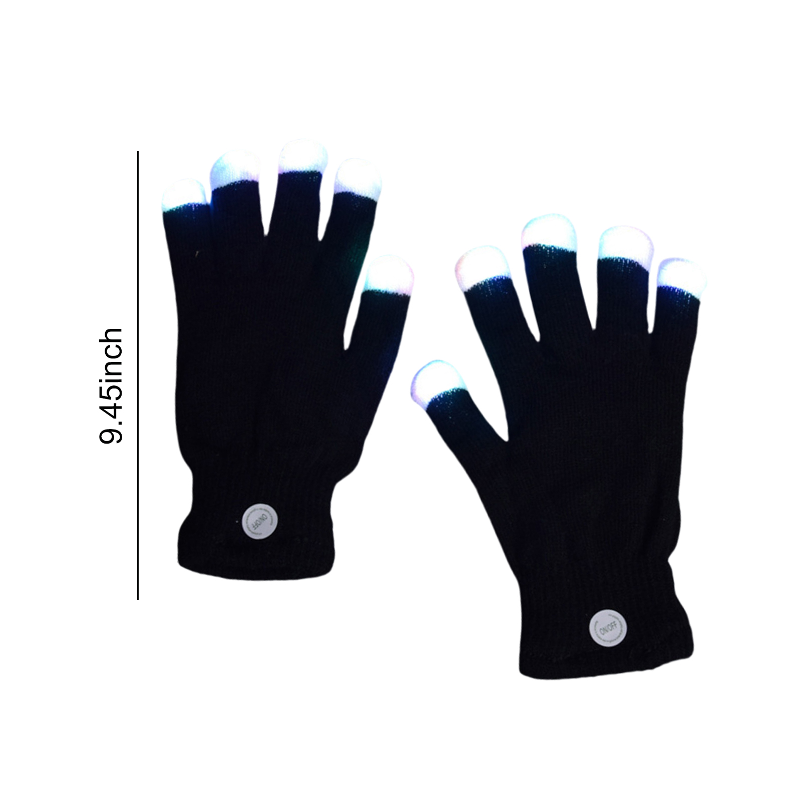 Luvas de Luz LED Piscantes par - Led Gloves Music avaliação e preço