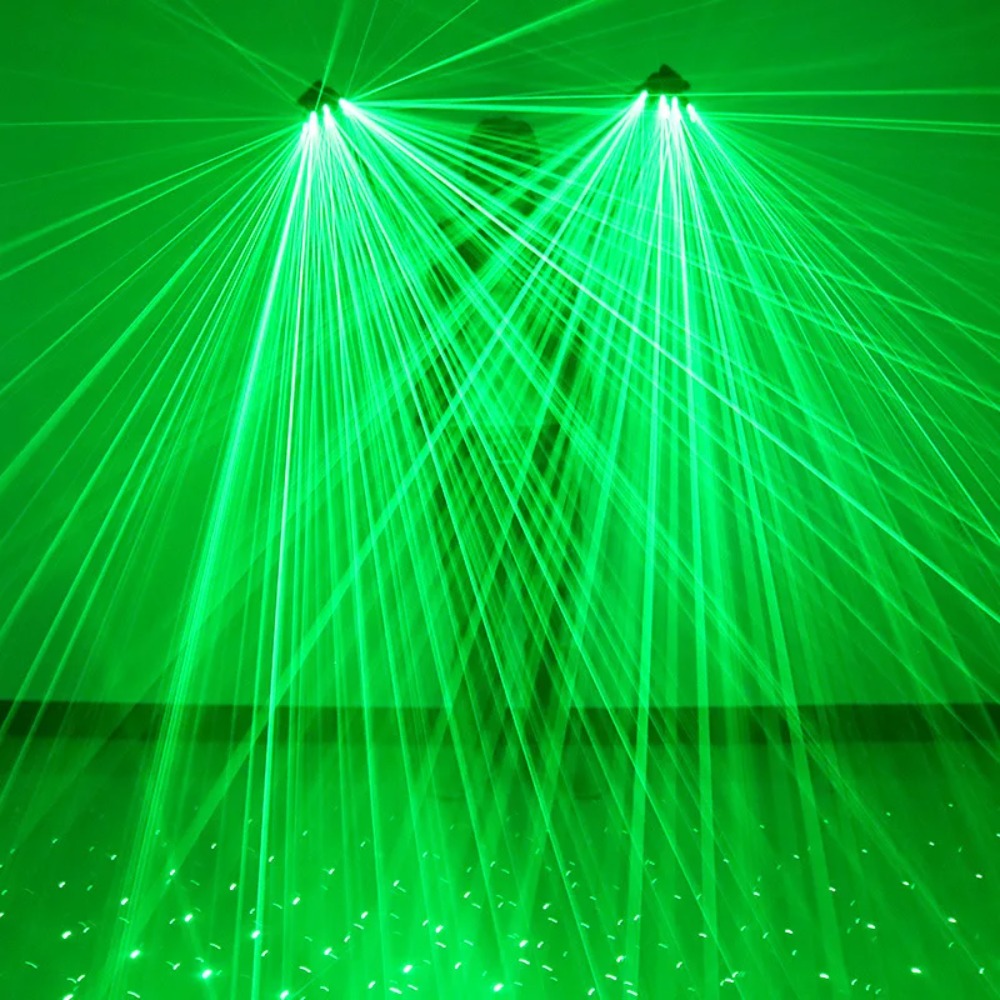 Luvas laser verdes, flash de l - Led Gloves Music avaliação e preço