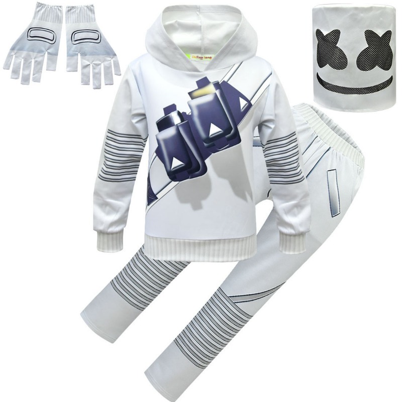 Crianças cosplay traje meninos - Led Gloves Music avaliação e preço