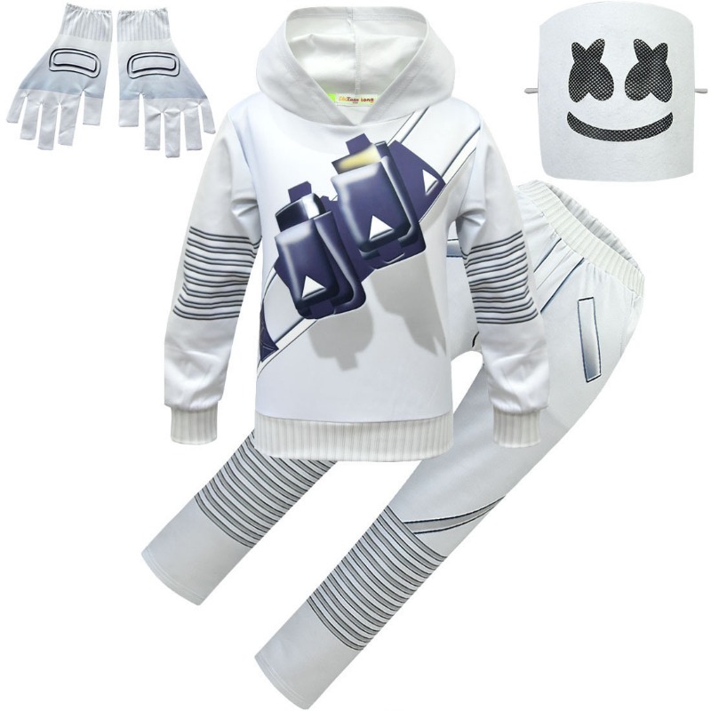 Crianças cosplay traje meninos - Led Gloves Music avaliação e preço