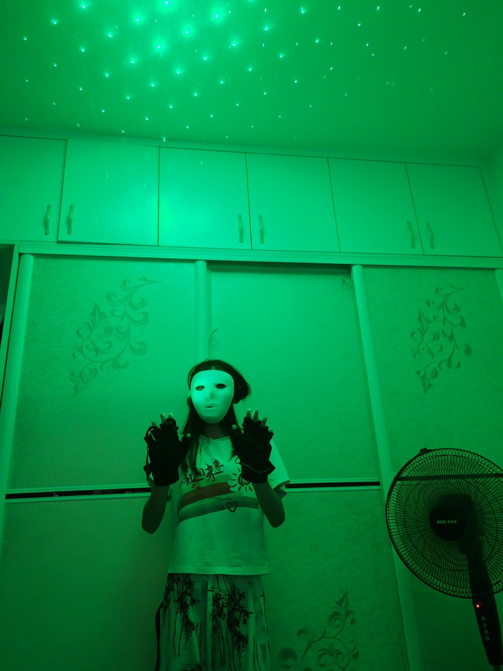 Luvas laser verdes laser flash - Led Gloves Music avaliação e preço