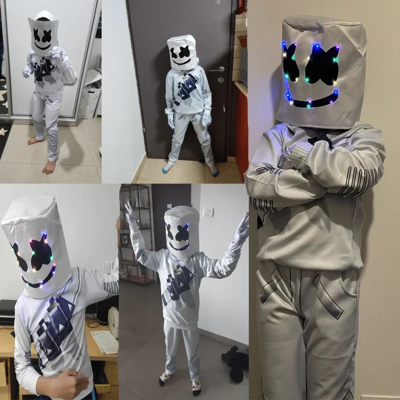 L2025l novo cosplay halloween  - Led Gloves Music avaliação e preço