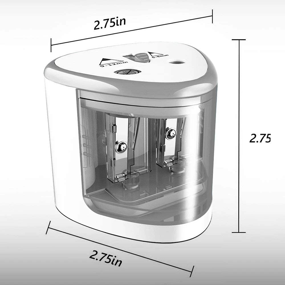 Tenwin-Two-Hole Lápis Sharpene - Electronics Gadgets For Home avaliação e preço